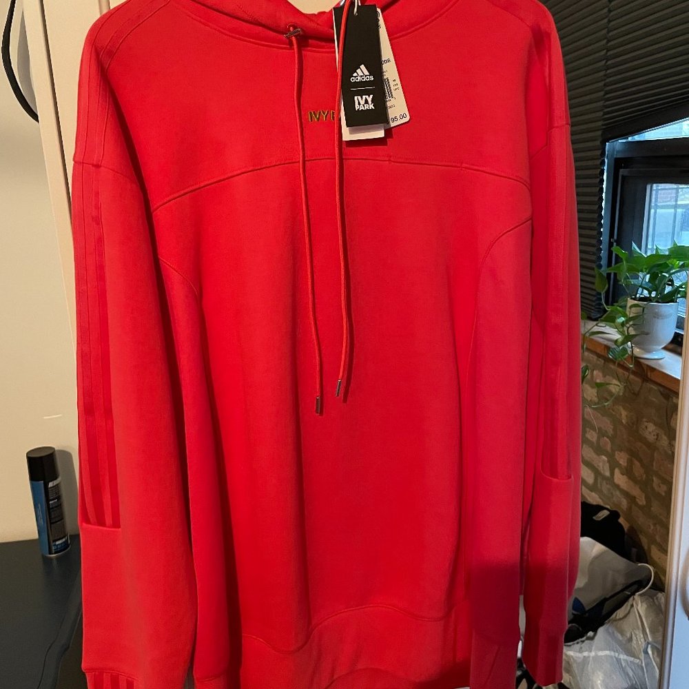 Ivy Park x Adidas coral sweatshirt